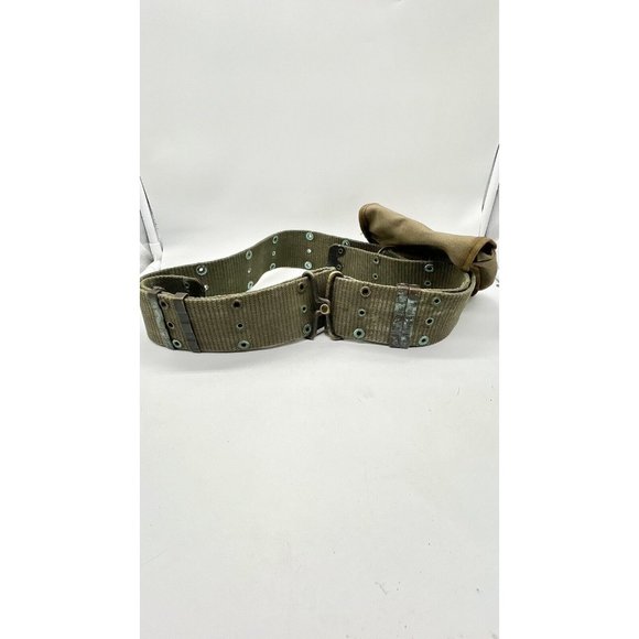 US Military Vietnam M1956 Pistol Belt Ammo Pouch Snappy Belt Patina Finish